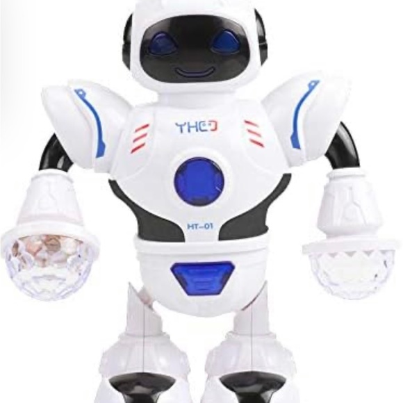 Sonew Electric Lighting Robot Toy,Kids Robot Toys,Electric Robot Toys - Picture 1 of 6